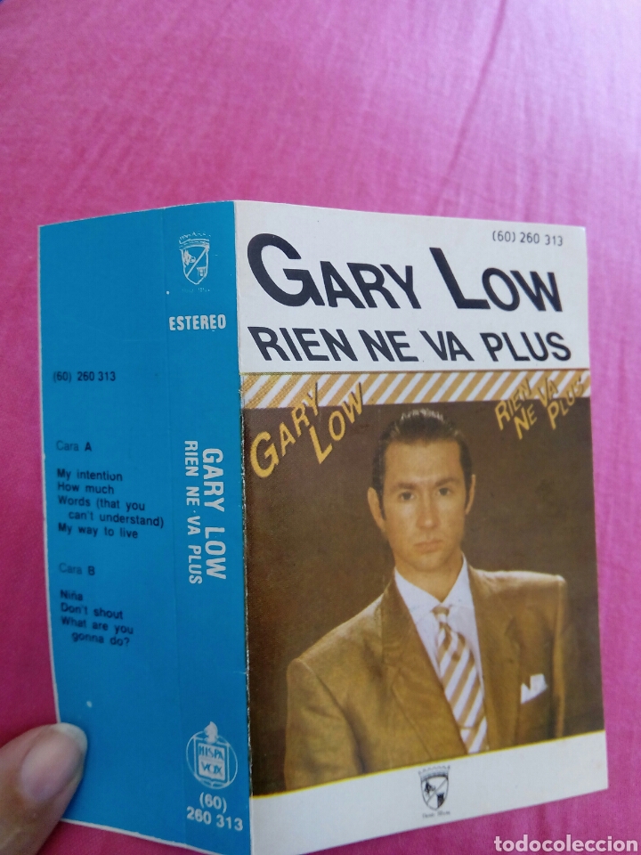 Casetes antiguos: Car&aacute;tula casete Gary Low - Foto 1