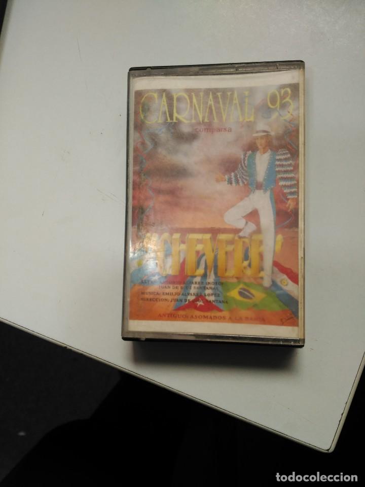 Casetes antiguos: carnaval de cadiz casete comparsa chevere  1993