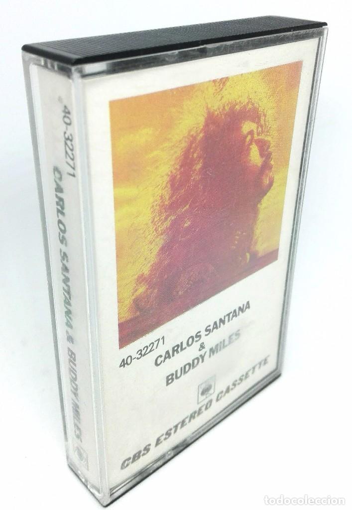 Casetes antiguos: CARLOS SANTANA & BUDDY MILES - Foto 1