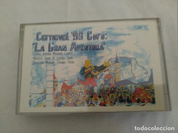 Casetes antiguos: carnaval de cadiz coro la gran aventura casete