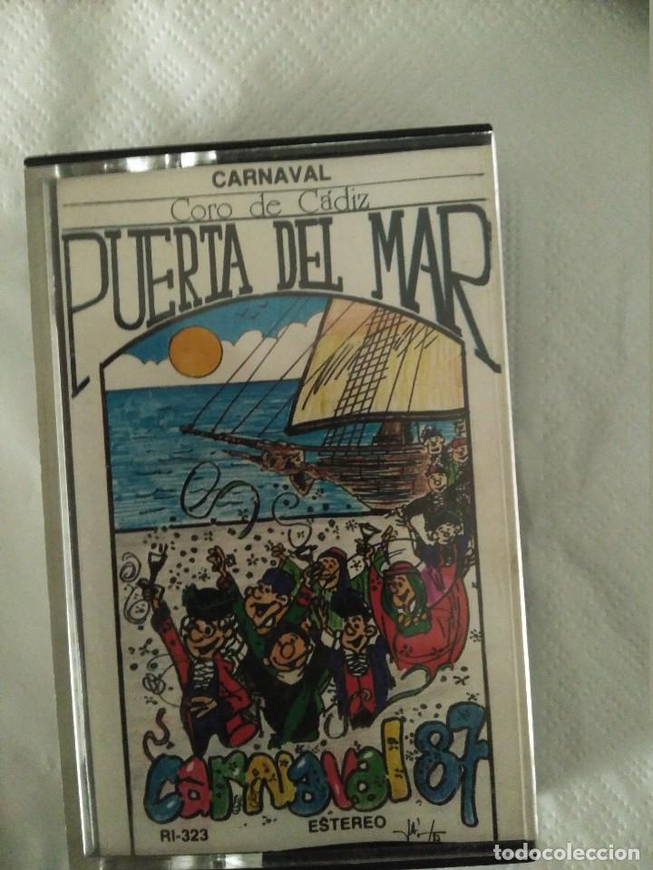 Casetes antiguos: carnaval de cadiz coro puerta del mar casete