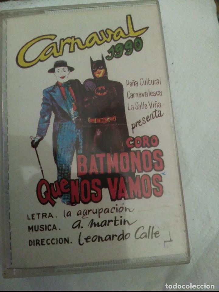 Casetes antiguos: carnaval de cadiz coro batmonos que nos vamos casete