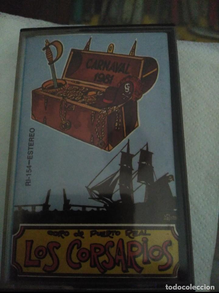 Casetes antiguos: carnaval de cadiz coro los corsarios casete