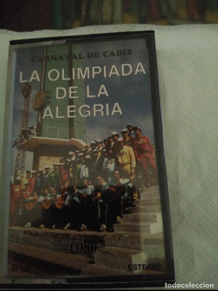 Casetes antiguos: carnaval de cadiz coro la olimpiada de la alegria casete
