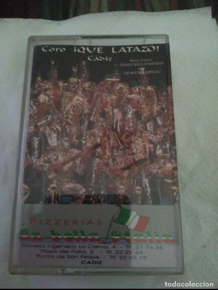 Casetes antiguos: carnaval de cadiz coro que latazo casete