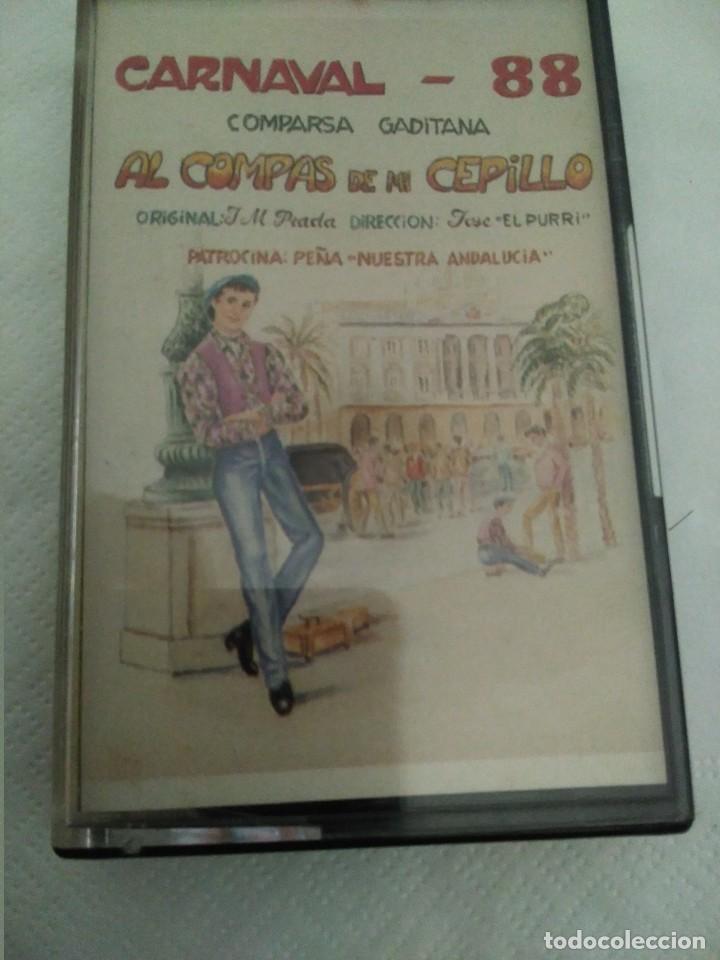 Casetes antiguos: carnaval de cadiz al compas de mi cepillo casete