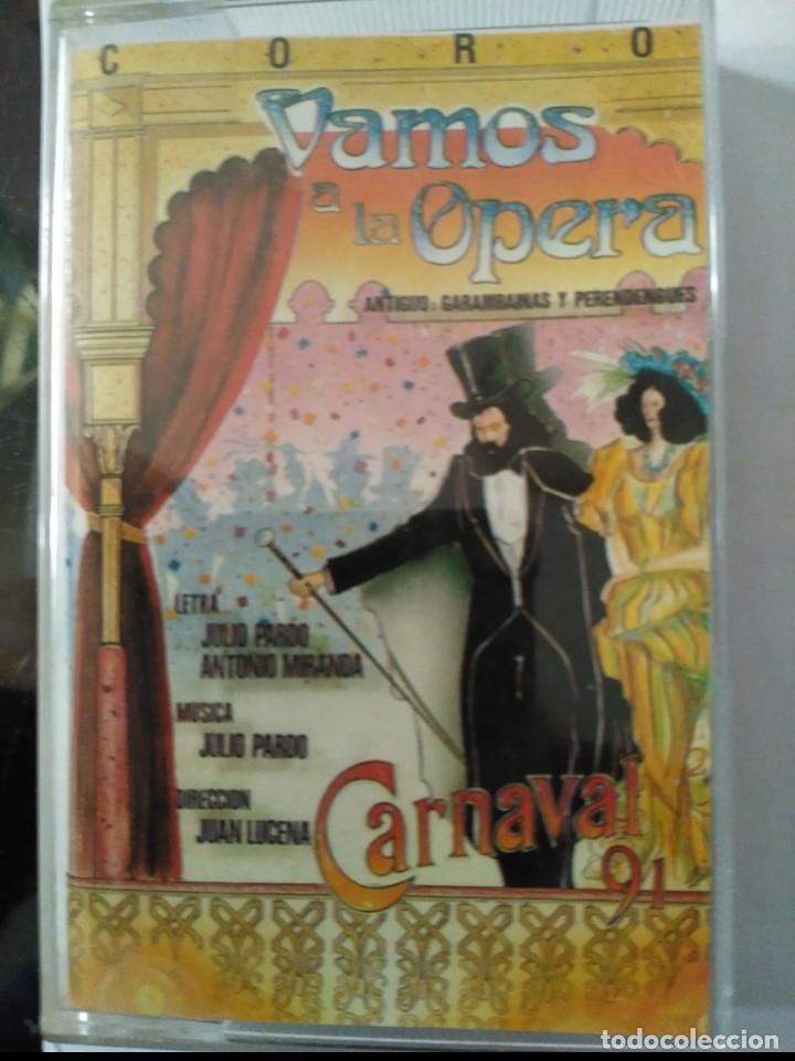 Casetes antiguos: carnaval de cadiz coro vamos a la opera casete