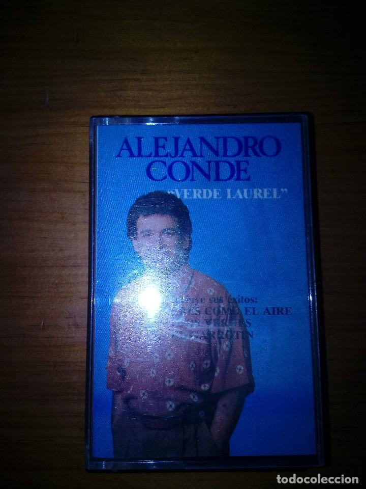 Casetes antiguos: ALEJANDRO CONDE. VERDE LAUREL. C4F - Foto 1
