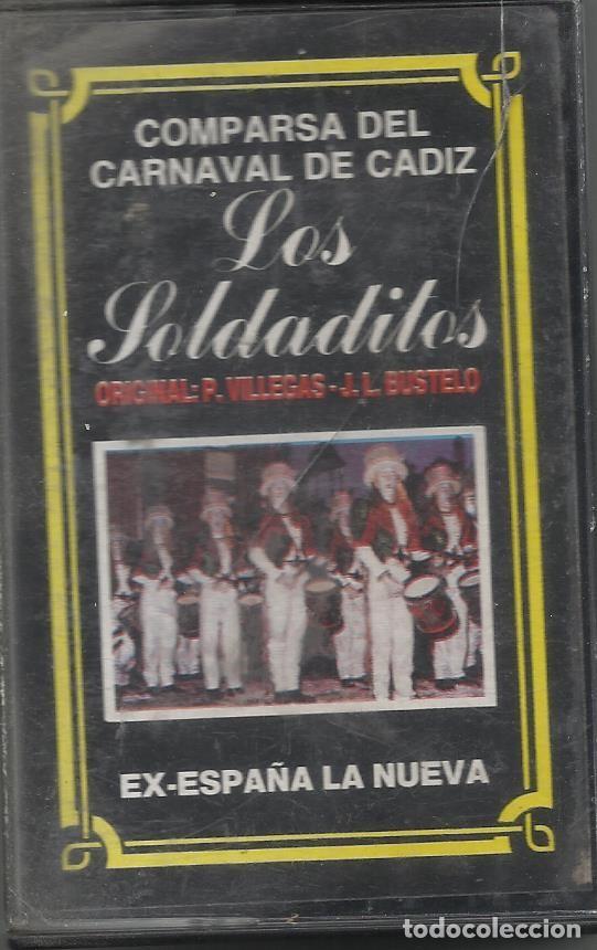 Casetes antiguos: Carnaval de C&aacute;diz, Comparsa - Los soldaditos. - Foto 1