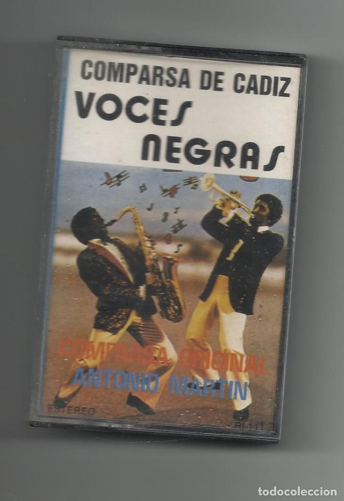 Casetes antiguos: Carnaval de C&aacute;diz, Comparsa - Voces negras