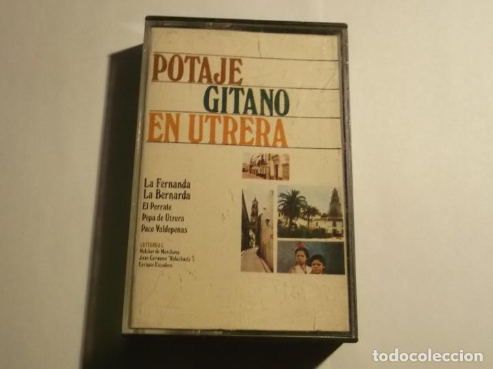 Casetes antiguos: POTAJE GITANO EN UTRERA-CASETE - Foto 1