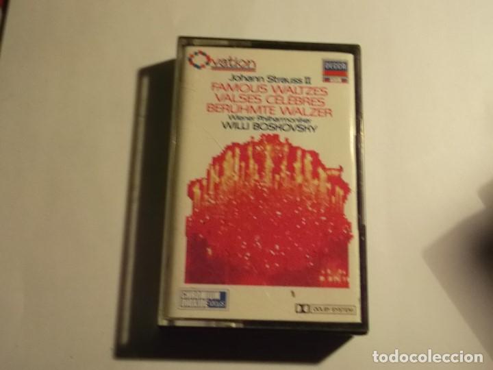 Casetes antiguos: STRAUSS WALTZES - Foto 1