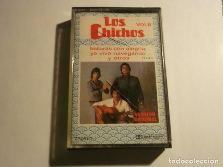 Casetes antiguos: LOS CHICHOS-VOL 8-SOLO CARATULA