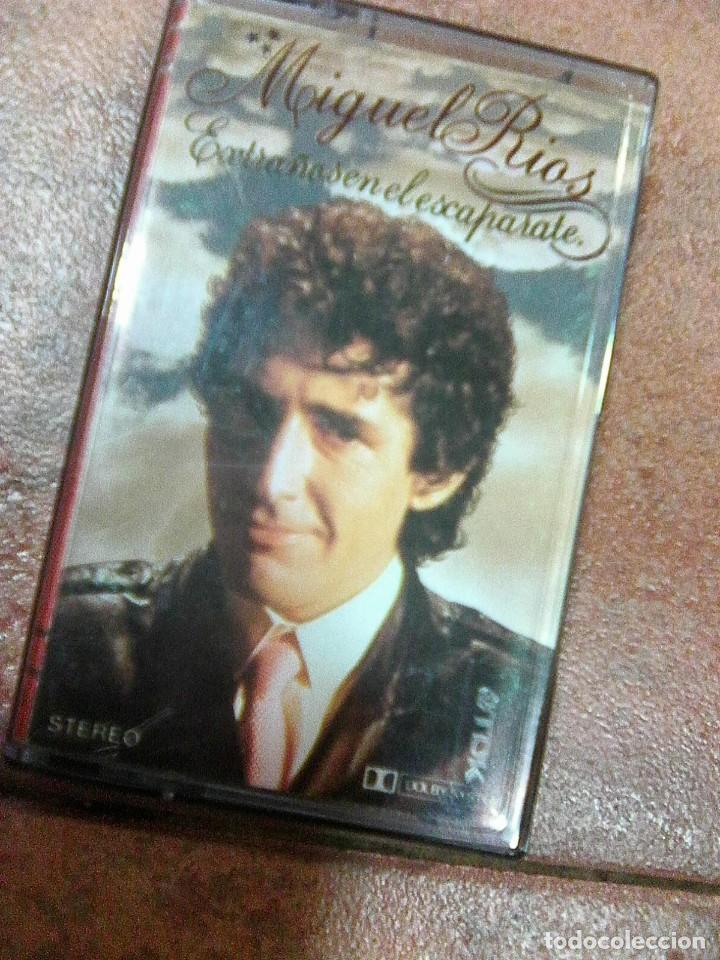 Casetes antiguos: Miguel R&iacute;os - Extra&ntilde;os en el escaparate (Polydor, 1981) - Foto 2