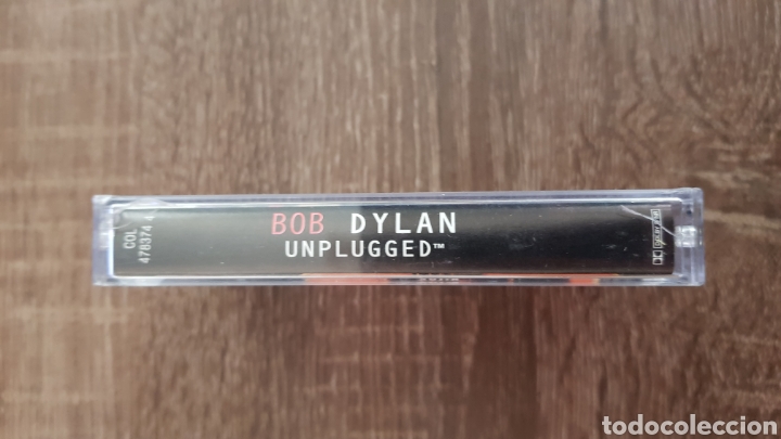 Casetes antiguos: CASETE BOB DYLAN UNPLUGGED CASSETTE - Foto 3