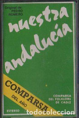 Casetes antiguos: NUESTRA ANDALUC&Iacute;A. COMPARSA. CARNAVAL DE C&Aacute;DIZ 1977. CAR-2247