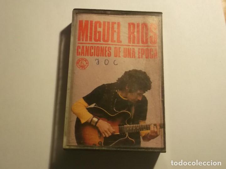 Casetes antiguos: MIGUEL RIOS-CANCIONES DE UNA EPOCA