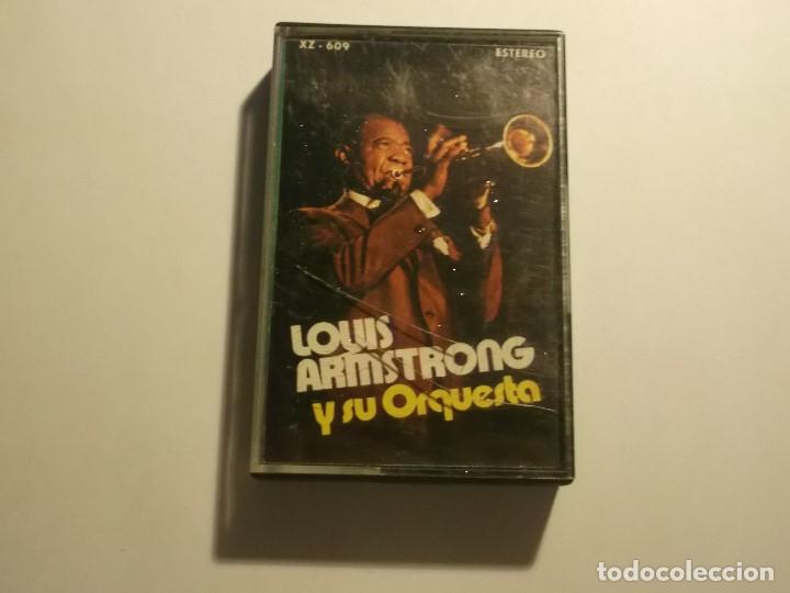 Casetes antiguos: LOUIS ARMSTRONG Y SU ORQUESTA - Foto 1