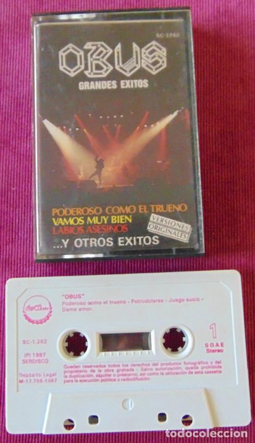 Casetes antiguos: OBUS - GRANDES EXITOS - CASETE - Foto 1