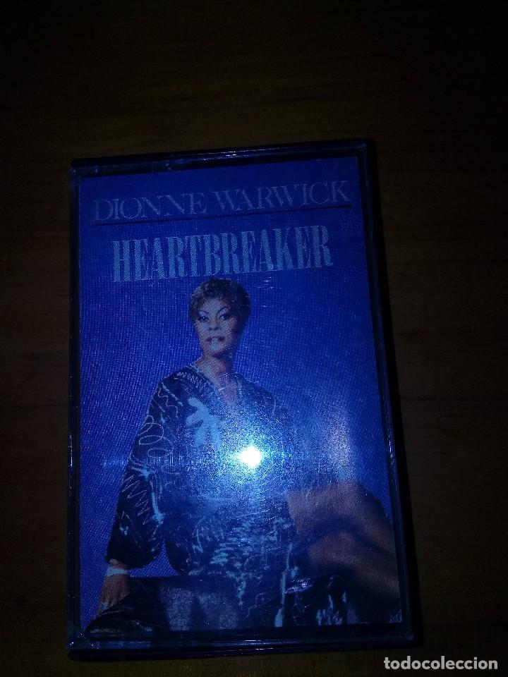 Casetes antiguos: DIONNE WARWICK. HEARTBREAKER. C24F - Foto 1