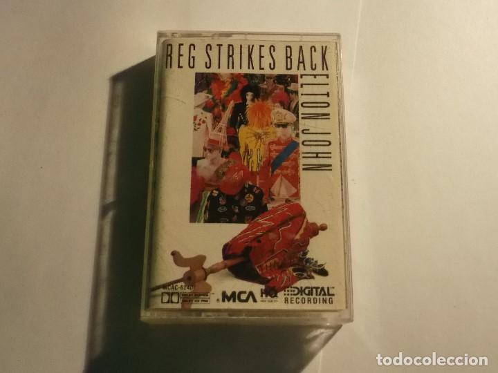 Casetes antiguos: ELTON JOHN-REG STRIKES BACK - Foto 1