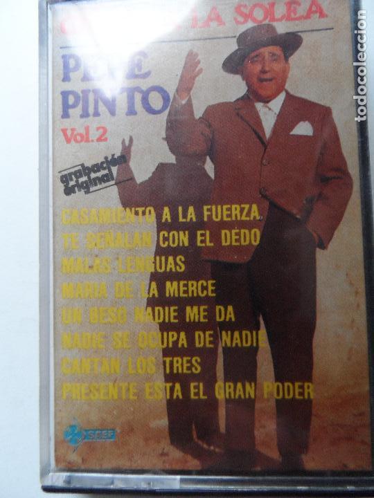 Casetes antiguos: PEPE PINTO - GLOSA A LA SOLE&Aacute; A&Ntilde;O 1978 SAEF. - Foto 1