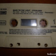 Casetes antiguos: BRIAN MAY CASETE BACK TO THE LIGHT 1992 EMI SPAIN SIN CARATULA. Lote 124030987