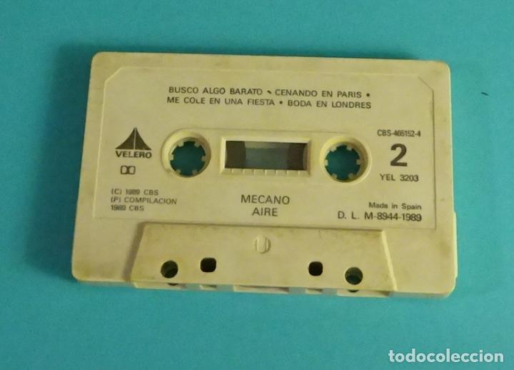 Casetes antiguos: MECANO. AIRE. 8 TEMAS. 1989 - Foto 2