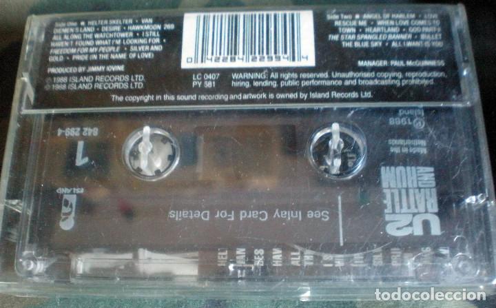 Casetes antiguos: U2 &ndash; Rattle And Hum Cassette 1988 - Foto 2