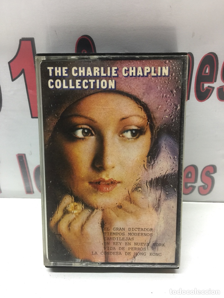 Casetes antiguos: Cinta cassette The Charlie Chaplin Collection de 1976