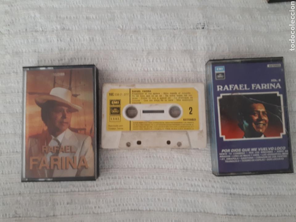 Casetes antiguos: Lote 3 cassettes Rafael Farina - Foto 1