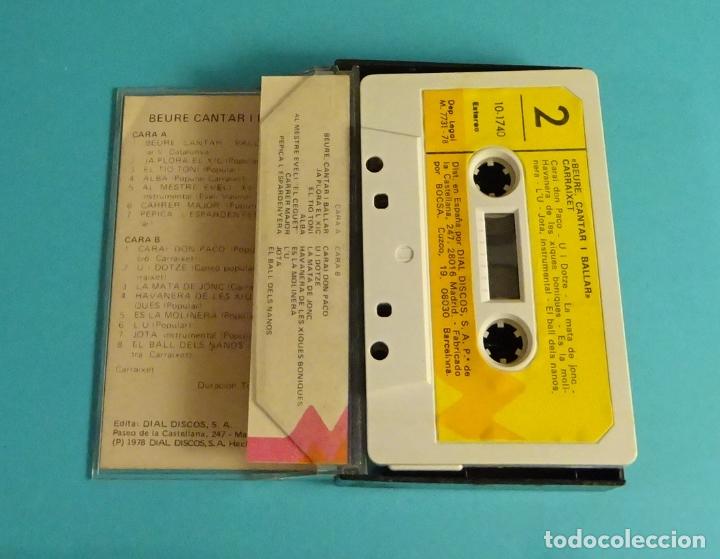 Casetes antiguos: CARRAIXET. BEURE, CANTAR I BALLAR - Foto 2