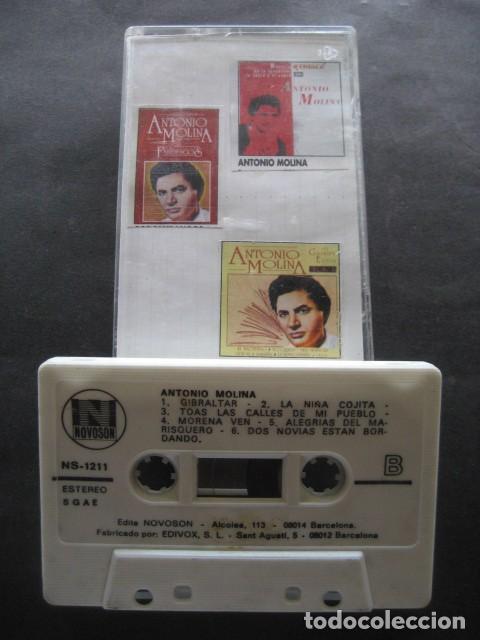 Casetes antiguos: ANTONIO MOLINA. NOVOSON 1988 - Foto 2