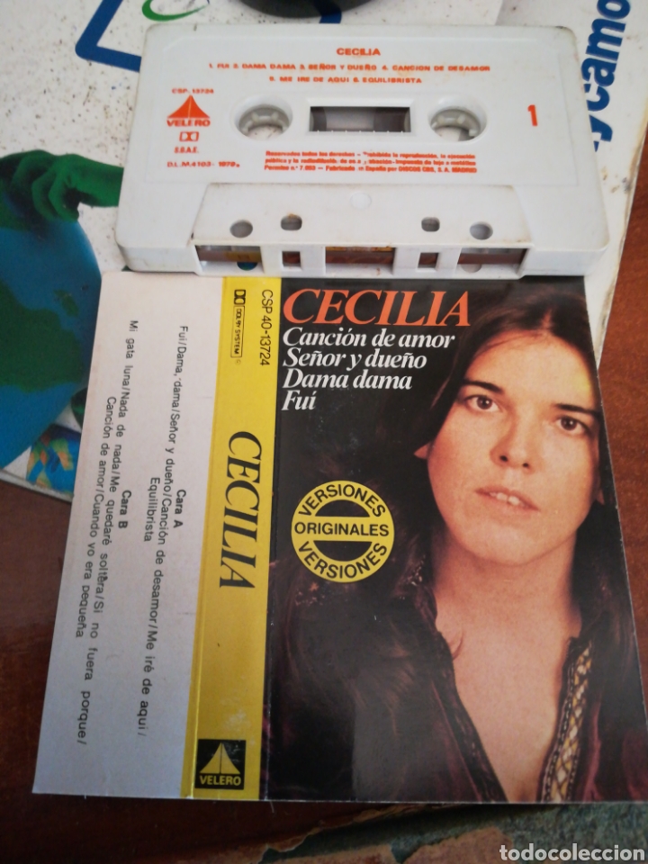 Casetes antiguos: Cecilia casete 1979 - Foto 1
