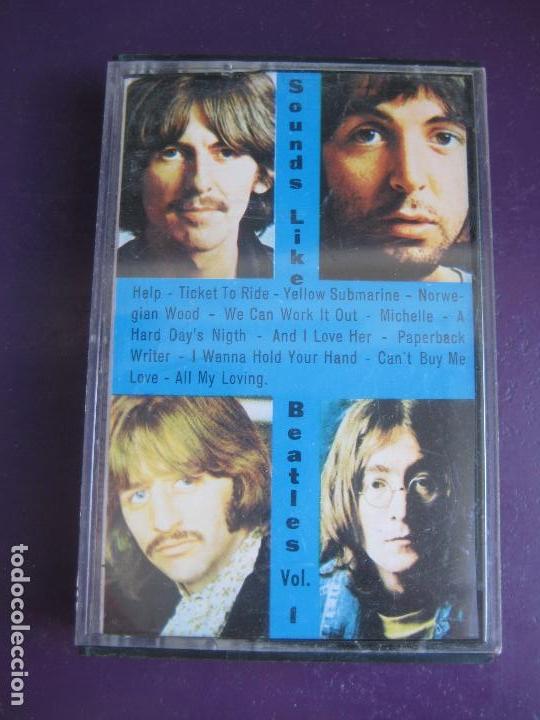 Casetes antiguos: SOUNDS LIKE BEATLES VOL 1 CASETE APOLO 1976 - COVERS VERSIONES