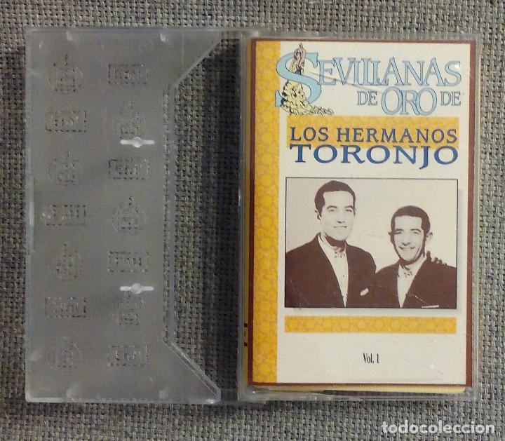 Alte Kassetten: CINTA CASETE SEVILLANAS DE ORO DE LOS HERMANOS TORONJO - HISPAVOX 1991