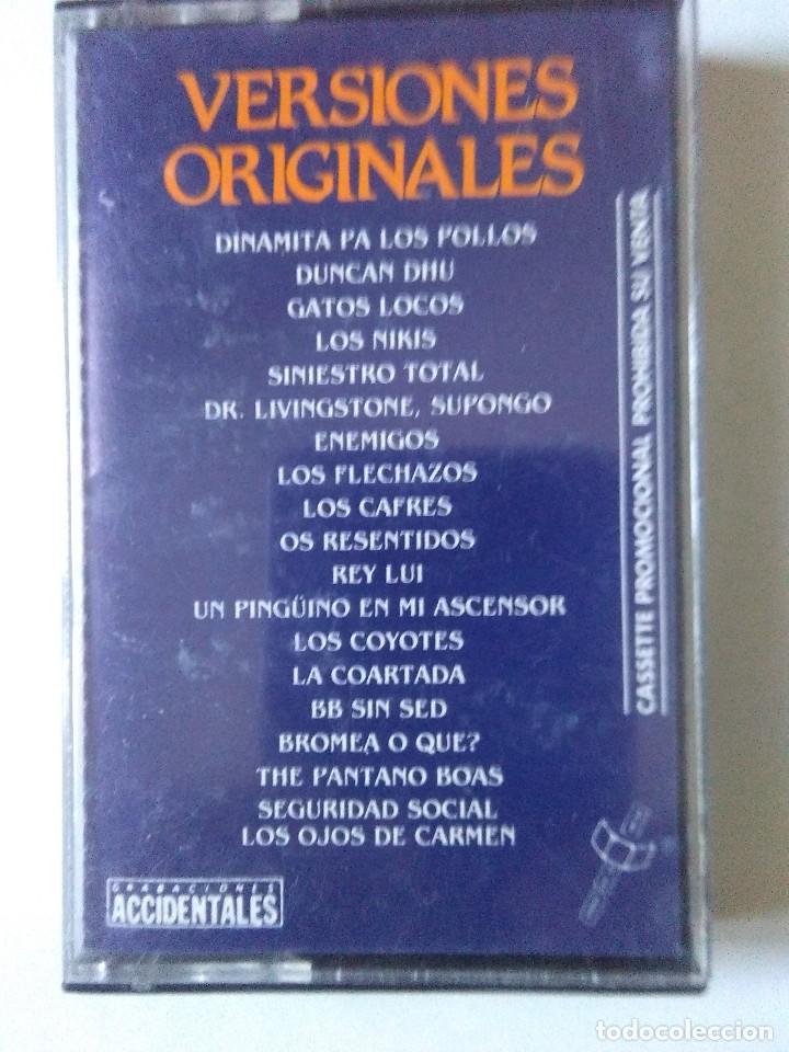 Casetes antiguos: VERSIONES ORIGINALES . Grabaciones Accidentales - Foto 1