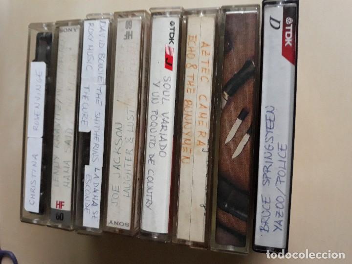 Casetes antiguos: Lote de 8 cintas de casete - Foto 1