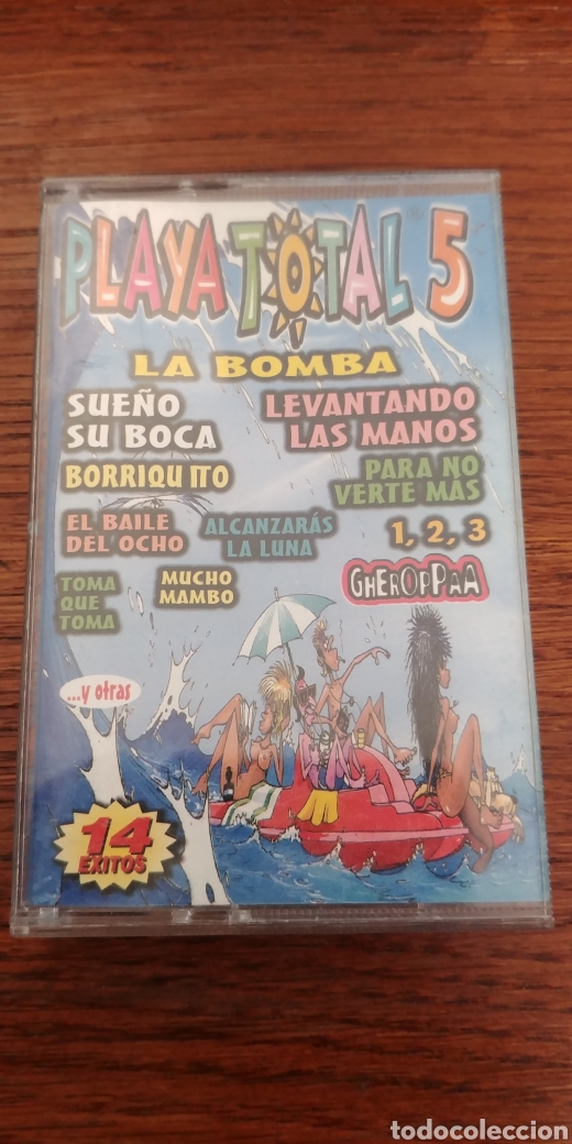 Casetes antiguos: Playa total 5 cassette - Foto 1