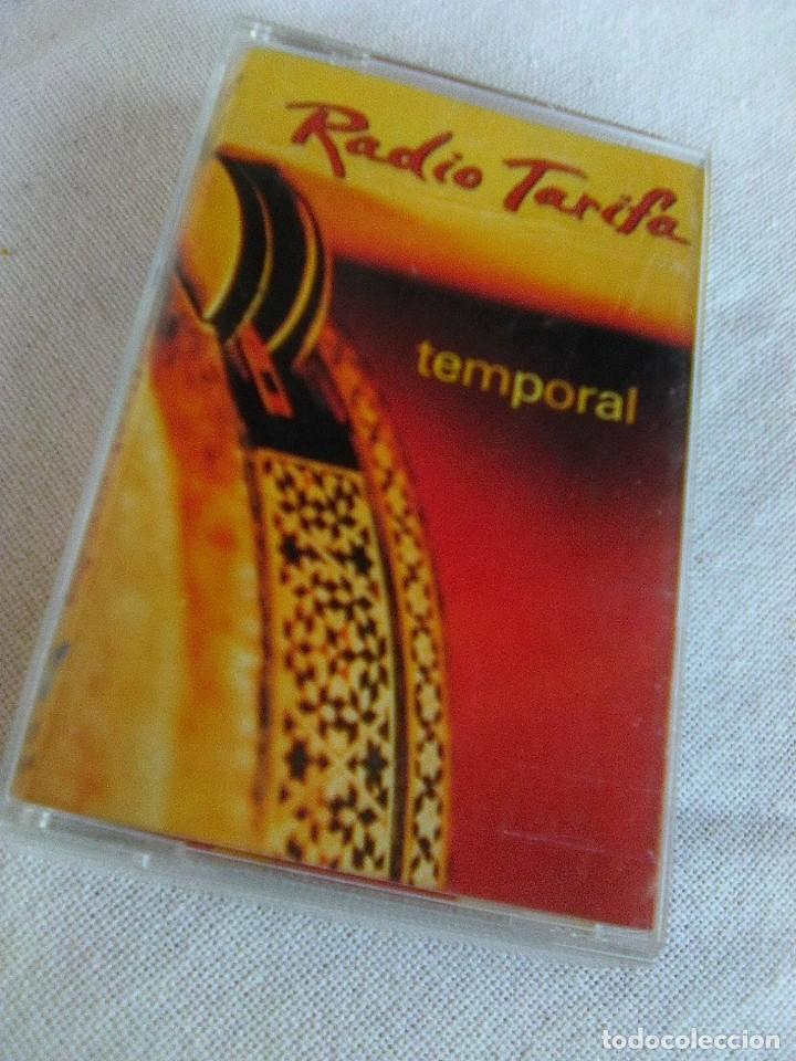 Casetes antiguos: Radio Tarifa - Temporal (Ariola, 1995) - escasa - Foto 2