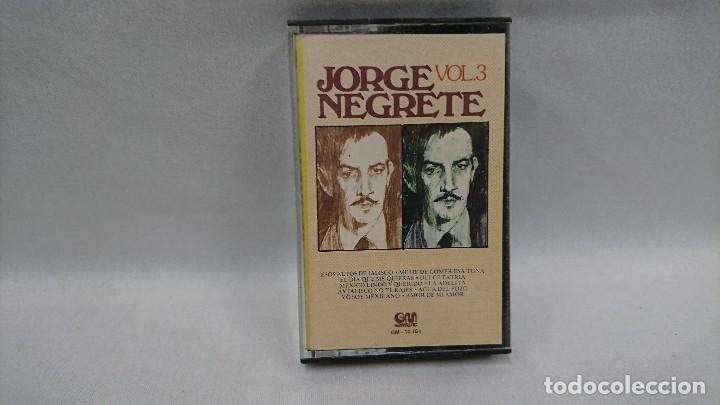 Casetes antiguos: CINTA, CASETE JORGE NEGRETE - Foto 1