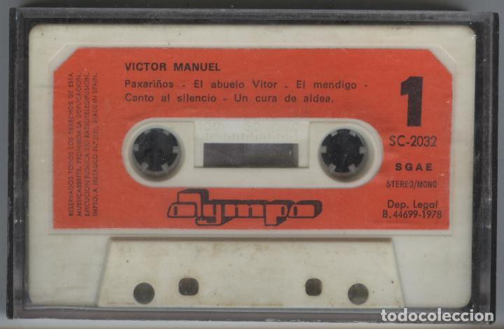 Casetes antiguos: Cinta casette Victor Manuel - OFERTAS DOCABO - Foto 1