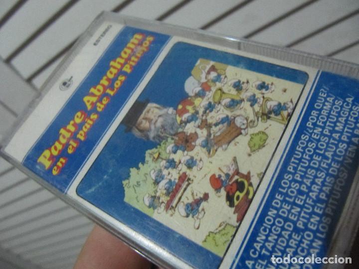 Casetes antiguos: CASETE PADRE ABRAHAM EN EL PAIS DE LOS PITUFOS - 1978