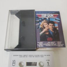 Cassetes antigas: TOP GUN - CINTA CASETE 1986 - CBS. Lote 129104179