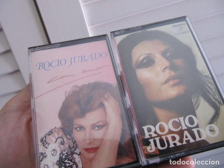 Casetes antiguos: 2 CASETTES ROCIO JURADO - Foto 1