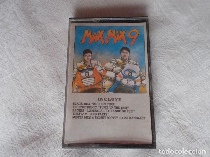 Casetes antiguos: MAX MIX 9 Cinta a casete - Foto 1