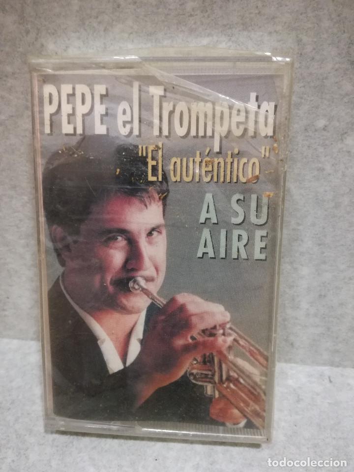 Casetes antiguos: CINTA - CASSETTE - CASET - PEPE EL TROMPETA - A SU AIRE - MUSIVOZ (PRECINTADO)