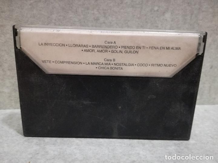 Casetes antiguos: CINTA - CASSETTE - CASET - LOS AMAYA - EXITOS - RCA 1991 - Foto 2