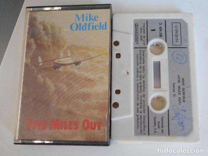 Casetes antiguos: MIKE OLDFIELD-CASETE FIVE MILES OUT - Foto 1