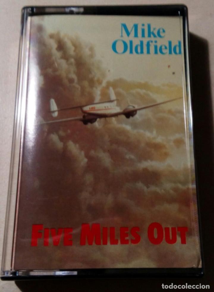 Casetes antiguos: Mike Oldfield.Five Miles Out.Caratula. - Foto 1